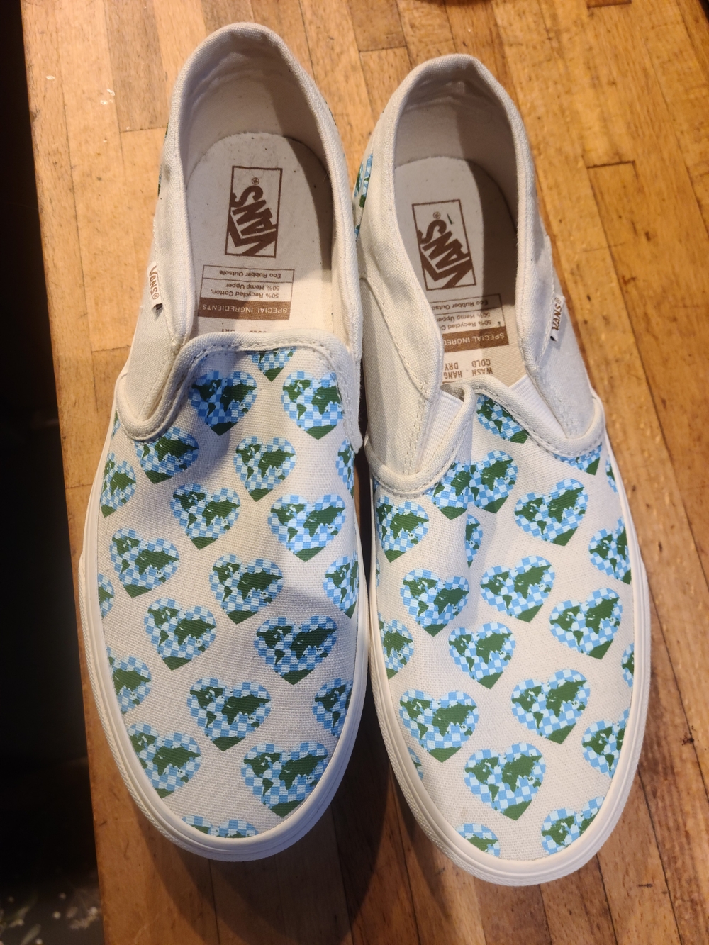 New Womens 9.5 Slip On Vans